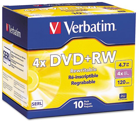 VER94839 - Verbatim DVDRW Discs