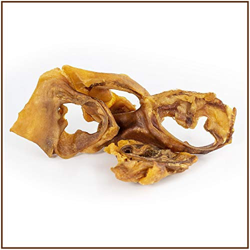 PrideDogs Schweineohrmuscheln 500 g | Premium-Kausnack für Hunde | 100% Schwein aus Deutschland | Geruchsneutraler Beutel