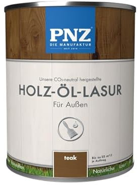 PNZ Holz-Öl-Lasur, Gebinde:2.5L, Farbe:teak
