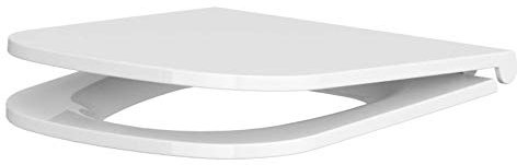 Fine Decor Hänge-WC Spülrandlos WC-Sitz mit Absenkautomatik (Absenkautomatik + Abnehmbarer Arteco Cersanit), B07YFZHLQK