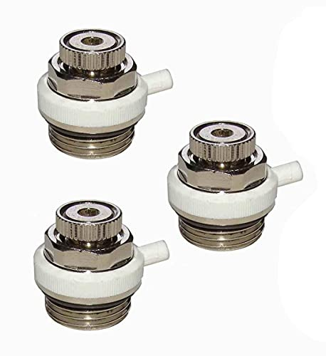 Durovent - automatische Heizkörperentlüfter 3er Pack 1/2' Metallausführung