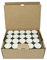 Velas de té naturales sin perfume hechas de velas de cera de soja con 4 u 8 horas de tiempo de combustión Candlelitas Sin parafina en vaso de aluminio reciclable Sin plástico