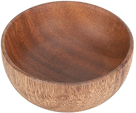 Ciotola in legno Ciotola per spezie Ciotola da cucina, Ciotola piccola in legno per uso alimentare Ciotola per stoviglie giapponese multifunzione per immersione per cucina
