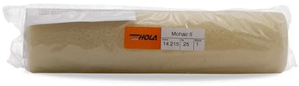LYSSOLEN - Rodillo para Barniz de Poliuretano 25cm - Pelo Extra Corto 4mm - Especial para Acabados Lisos y Brillantes - Herramienta Profesional para Barnices al Disolvente y Lacados - Alta Resistencia