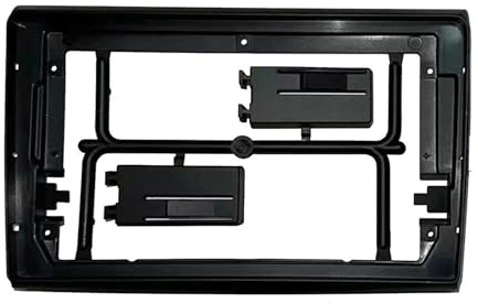 Radiopanelens fascia För Fiat För Bravo 2006-2019 2020 2021 2 Din Car Frame Fascia CanBus Box Adapter Android Radio Dash Fitting Panel Kit(Ram)