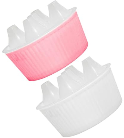 Kichvoe Vaso da Interno per Piante Design a Cinque Fori, Base Stabile e Indicatore Livello Acqua, Set 2 Pezzi in Pp Colore Assortito per Bulbose e Succulente