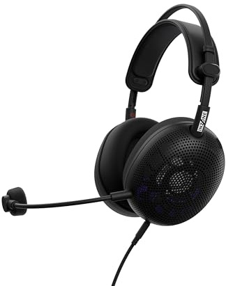 Sony INZONE H6 Air Cuffie gaming open-back cablate con 360 Spatial Sound, design ultra leggero da 199 g, microfono boom rimovibile, equalizzazione personalizzata con INZONE Hub – per PC/PS5, Black