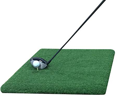 Premium 2' Feet X 3' Feet Luxury Tee Golf Hitting Mat- Holds Wooden Tee