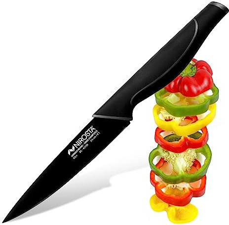 Nirosta Coltello per affettare Linea Wave, in acciaio inossidabile con rivestimento antiaderente 15cm