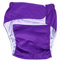 Nikou Couche Adulte Réutilisables - Nouvelle couche lavable adulte lavable pour adultes avec soin incontinent, pantalon respirant (Couleur : Dark Purple)