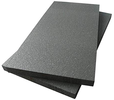 ITALFROM - Pannelli Isolanti Termici per Interni di Polistirene Espanso Sintetizzato (EPS con GRAFITE) Pannelli Coibentati per Coperture, Tetto, Parete in Polistirolo (Pack da 5, 100x50x6 cm)