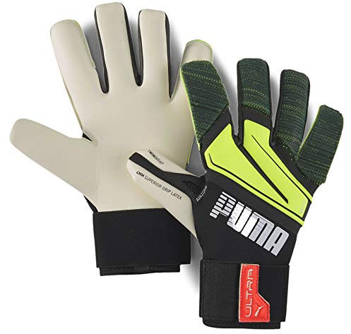 PUMA Ultra Grip 1 Hybrid Pro Gants de gardien de but pour enfant, Fille, 4169608, noir, 11