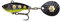 Savage Gear Fat Tail Spin sinkend - Jig Spinner, Größe/Gewicht/Farbe:5.5cm / 9g / Black Magic
