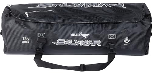 SALVIMAR Whale Sac de pêche sous-Marine, apnée, Natation, Sports Nautiques, capacité 135 litres, Carboon Look