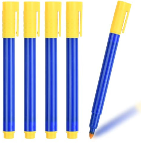 Husalsea 5 Stück Geldprüfstift, Universal für USD, EUR, GBP und andere Währungen