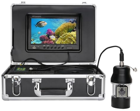 Undervattenskamera, 2st 9 Tums Hårddisk Videobandspelare Undervattensfiske Camera Finder