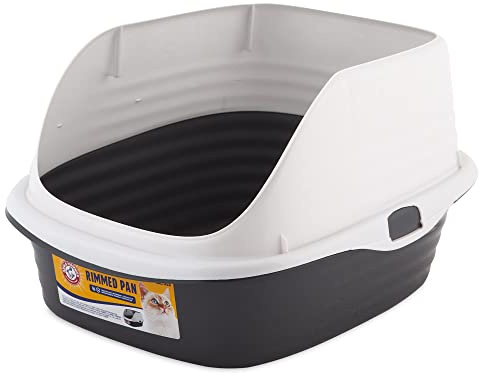 Arm & Hammer - Caja de Arena para Gatos con Borde Alto y microban