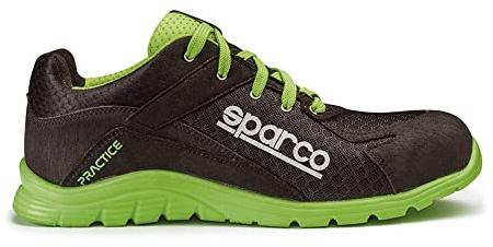 Sparco - Practice Jos ESD S1PL SR FO- Scarpe Antinfortunistiche Uomo Donna - Scarpe da Lavoro Antiscivolo e Resistenti - Calzature di Sicurezza Adatte ad Ogni Condizione di Lavoro - EU 44