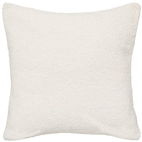 ATMOSPHERA CREATEUR D'INTERIEUR - Cuscino in pelliccia sintetica jaiko 40x40cm avorio