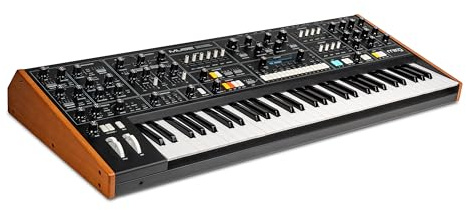 MOOG Muse - 8-Voice Analog Bi-Timbral Polyphonic Synthesizer with 61 Keys, 64-Step Sequencer, 256 Patches and Diffusion Delay