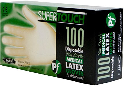 Supertouch SPT10204XL X-Large Powder Free Latex Glove