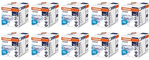 Förpackning med 10 halogenlampa OSRAM Decostar 51S 12V 20W 36° GU 5.3