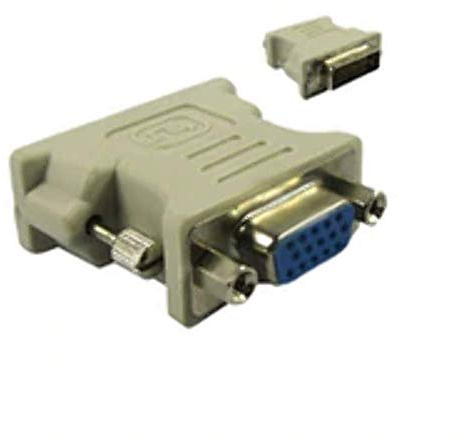 Microconnect DVI/HD15 grå – kabelsnitt/adapter (DVI, HD15, hane/hona connector, grå)
