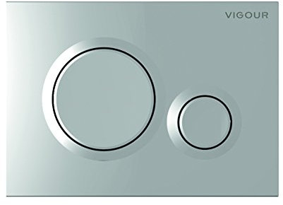 Vigour VIS - Placa de accionamiento para inodoro Conel