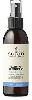 Sukin Natural Deodorant Fresh Cotton 125ML