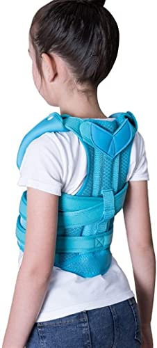 QWAXTRIW Posture Corrector Los niños evitan la jóvenes jóvenes de la jóvenes posturas de la Parte Posterior de la Parte Posterior de la Espalda Corrección del cinturón de la Columna