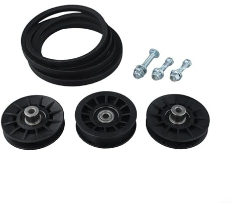 Kit folle e puleggia per tosaerba da equitazione, compatibile con LGT 2654, 1542XPT, 2042LS e altri