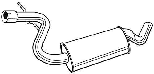 Walker 22888 Mittelschalldämpfer