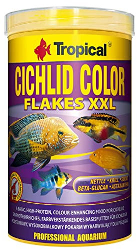 Tropical Cichlid Color Flakes XXL, 1er Pack (1 x 1 l)