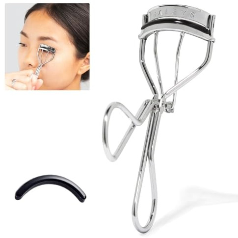 Haleys Re-Lift Instant Eyelash Curler, Long-Lasting Curl, Silicone Pads
