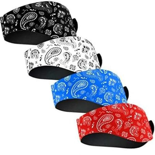 4PCS Schwimmstirnband für Kinder Schwimmstirnband, Typ 1 wasserdichte Kinder Schwimmohrstöpsel, verstellbare Ohrbedeckungen mit Futter für Kinder und Erwachsene, Reiseversorgung, Reiseversorgung