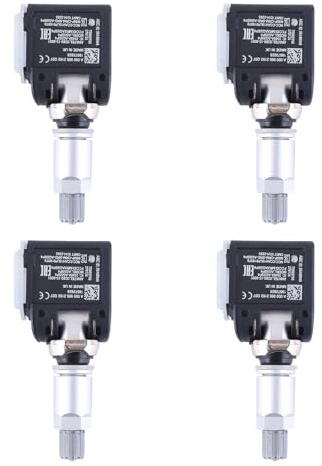 4 sensori di pressione pneumatici TPMS compatibili per Mercedes-Benz W213 S213 C238 A238 A00009052102 sensore di pressione pneumatici sistema di controllo della pressione pneumatici