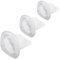 TALENTEC home | 3x Filtro HEPA Repuesto Compatible con Black & Decker Aspiradores de Mano | Ref. HNVCF10 | Compatible con serie HNVC | Color Blanco