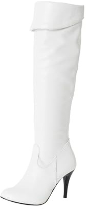 Cuissarde Femme Talon Haut Sexy Bottes Cavalières Femmes Cuir Classiques Talon Aiguille Cuissarde Bout Pointu Botte Montantes Hipster Club Fête Escarpins Bottes au-dessus du Genou Boots Élégants