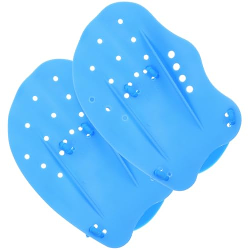 SHERCHPRY 2pezzi Palette Da Nuoto in Silicone e Pp Per Ragazzo Ragazza Guanti Da Piscina Per Allenamento e Giochi Acquatici Adatti Per Fitness in Acqua e Altre Attività