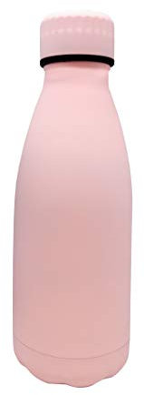 NERTHUS Botella Termo Doble Pared para fríos y Calientes Diseño Rosa Pastel de Acero Inoxidable 350 ml Libre de BPA, 18/8 (FIH 714)