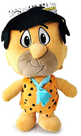 Die Vorfahren – Plüschtiere der Hauptfiguren des Films, 27 cm, super weiche Qualität (Fred Flintstone (Blister))