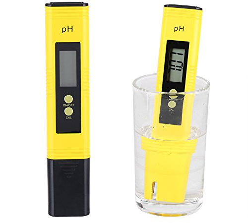 PH Tester Meter Skydds LCD Digital PH Meter Pen Aquarium Pool Water Vin Tester för Hydrokultur, Hushållsdrickande och Akvarium