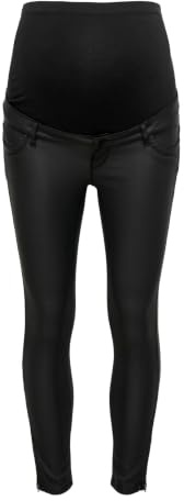 OLMKENDELL REG SK ANK COATED PNT, svart 1, XL