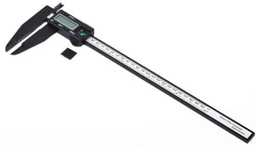 150 Mm 300 MM Pied à Coulisse Électronique Numérique Pied à Coulisse Carbone avec Un Écran LCD Extra Large pour Des Mesures Simples et Claires, De sorte que vous Rapide et Précis