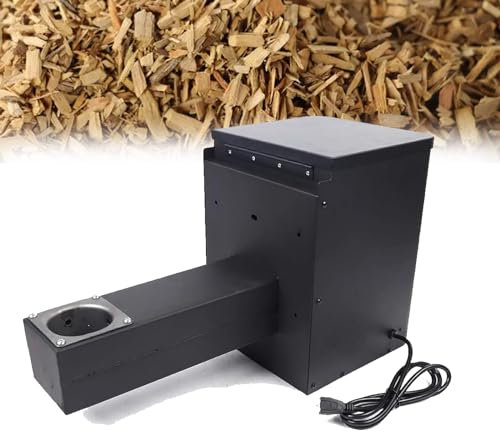 Elektrisk pelletsrökare, Pellet BBQ Smoker Hopper Kit,Träpellets Rökare Grill Part, För Grill, Rök, För Hem, Bakgårdsfester