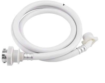 Tubo flessibile di ingresso acqua for lavatrice, lunghezza 2 m/3 m, connettore in PVC(2m)