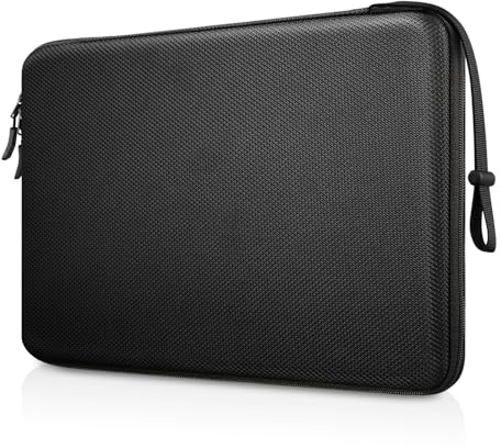 FINPAC Väska hårt skal för 14 tum MacBook Pro M5 M4 M3 M2 M1, 13,8 tum Surface Laptop 7, stötsäker laptopväska passar 13,3 tum Dell Latitude 5300, 13,3 tum Lenovo ThinkPad och andra bärbara datorer