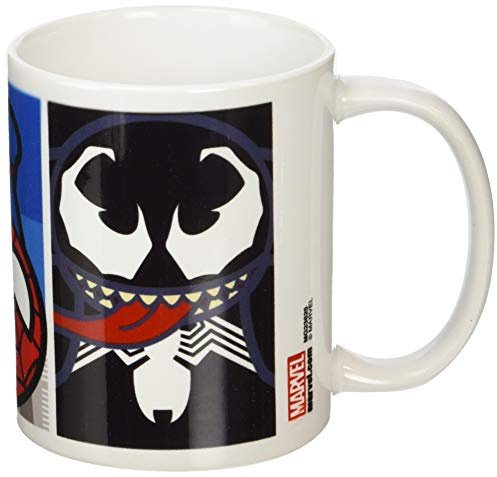 Pyramid International Marvel Kawaii - Taza Spider-Man Vilians, 320 ML