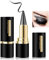 EONFAVE Matte Creme Eyeliner, Eyeliner Wasserfest, Schnell Trocknender Kajalstift, 2024 Neuestes Glatte Textur Lidstrich Stift, Full Color, Lang Anhaltendes Augen Make up (Dunkelgrau)