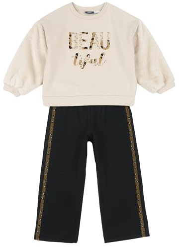 Chicco, Completo Bambina con Felpa e Leggingss, in Caldo e Morbido Tessuto Felpato, Abbigliamento Bambina, Designed in Italy